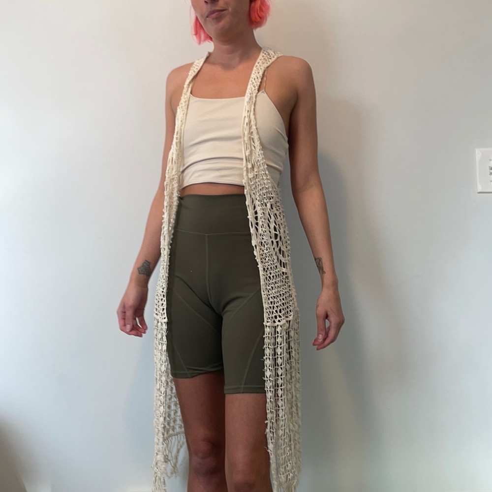Crochet vest